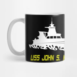 Uss John Mccain DDG 56 Gold Mug